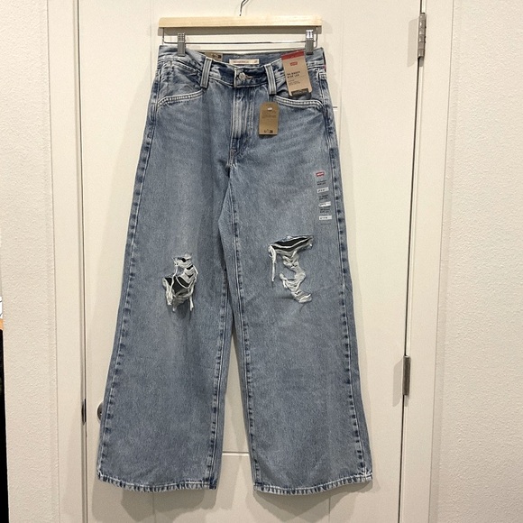 LEVI’S  ‘94 Baggy Wide Leg Mid Rise Size 27 NWT - Picture 1 of 10